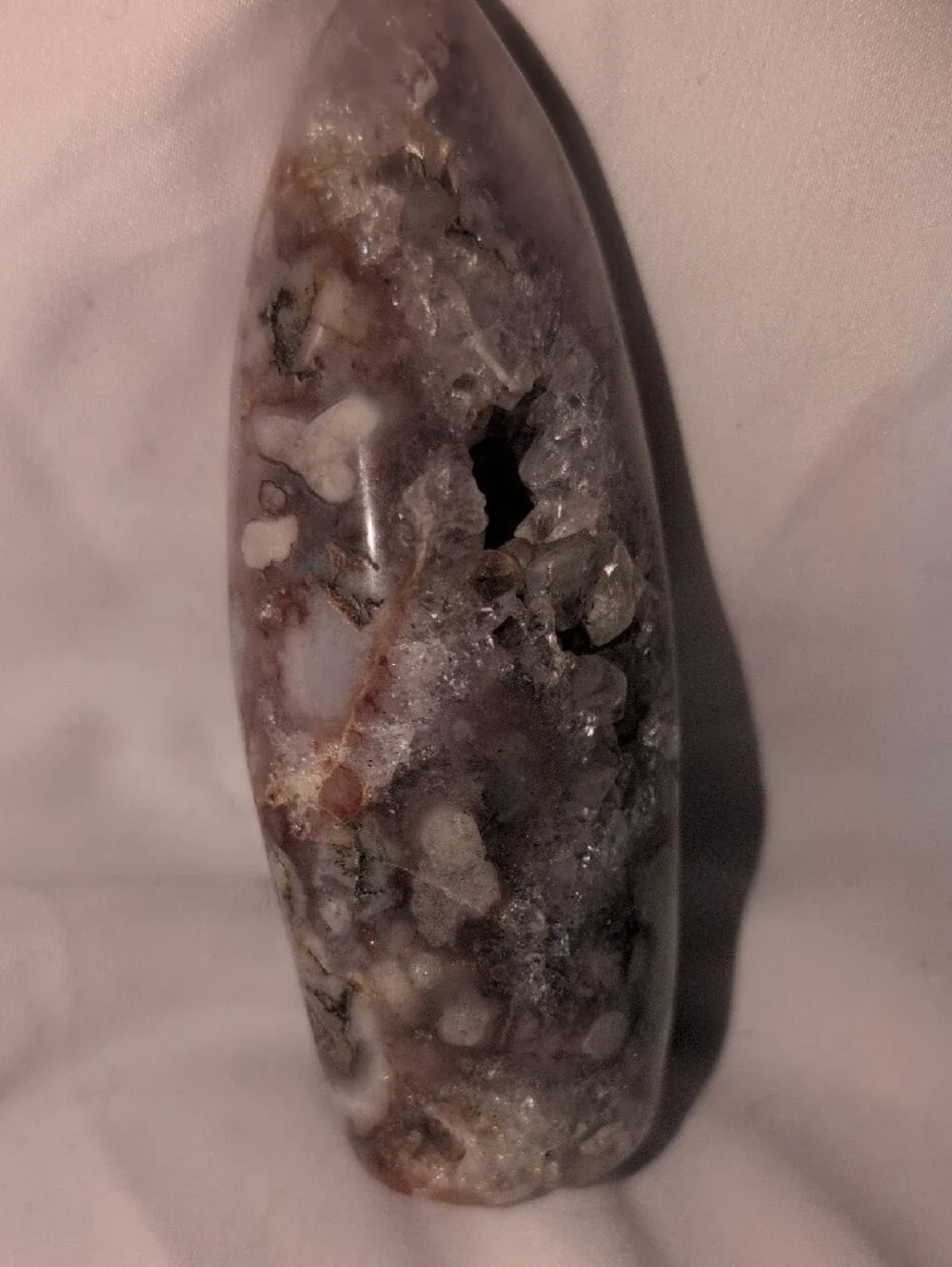 Pink Amethyst Point Polished